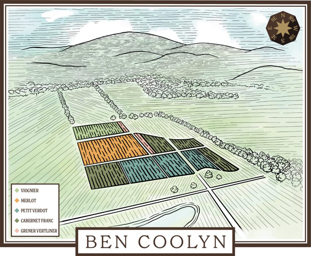 Vineyard Map: Ben Coolyn